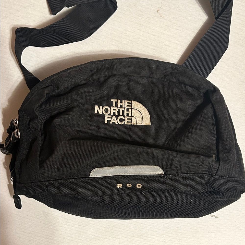 The North Face Black and Gray Belt Bag